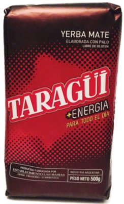 Мате Taragui Mas Energia 500 г  Насыщенный, спелый вкус обладает необычным свойством -изменять восприятие реальности )