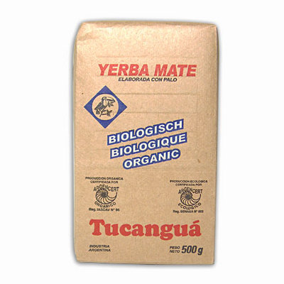 Чай мате Tucangua Organic 500 г (Аргентина) 
