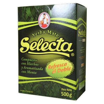 Чай мате Selecta Refresca El Doble 500 г (Парагвай) 
