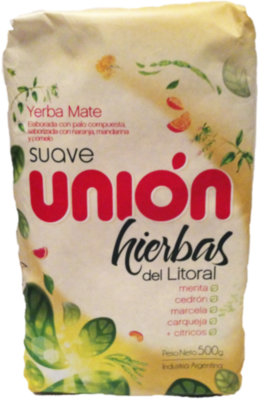 Мате Union Suave Litoral 500 г  Эталонный вкус этого сорта придется по душе всем ценителям Мате.